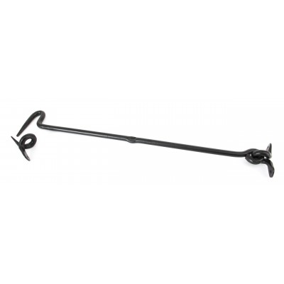 From The Anvil - Black 18" Forged Cabin Hook 83776