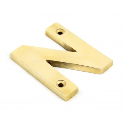 From The Anvil - Polished Brass Letter - N - 83801N