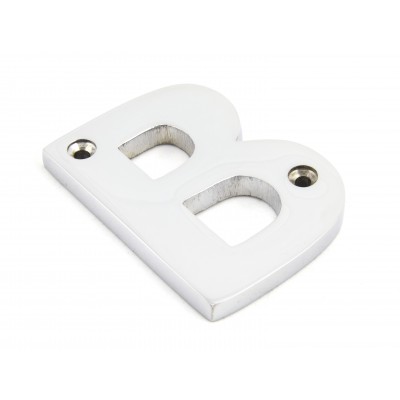 From The Anvil - Polished Chrome Letter - B - 83802B