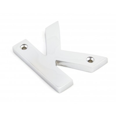 From The Anvil - Polished Chrome Letter - K - 83802K