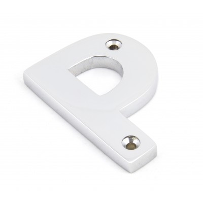 From The Anvil - Polished Chrome Letter - P - 83802P