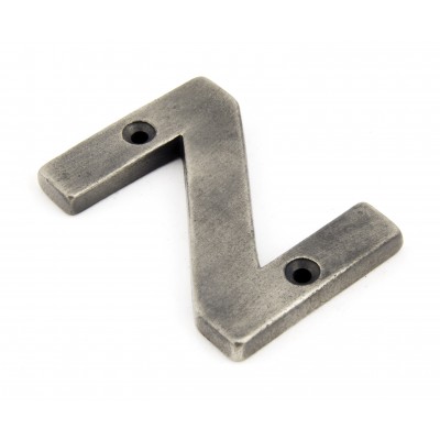 From The Anvil - Antique Pewter Letter - Z - 83803Z