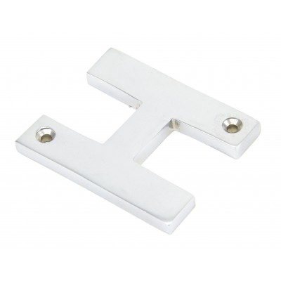 From The Anvil - Satin Chrome Letter - H - 83804H