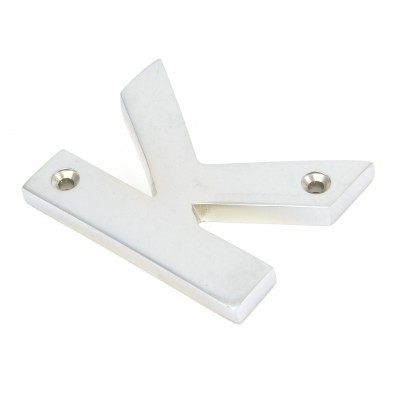 From The Anvil - Satin Chrome Letter - K - 83804K