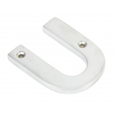 From The Anvil - Satin Chrome Letter - U - 83804U