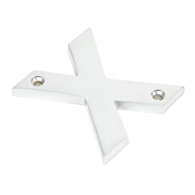 From The Anvil - Satin Chrome Letter - X - 83804X