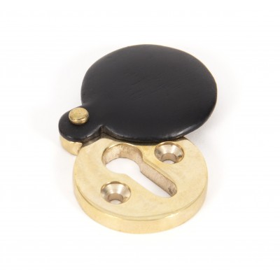 From The Anvil - Ebony 30mm Round Escutcheon 83833