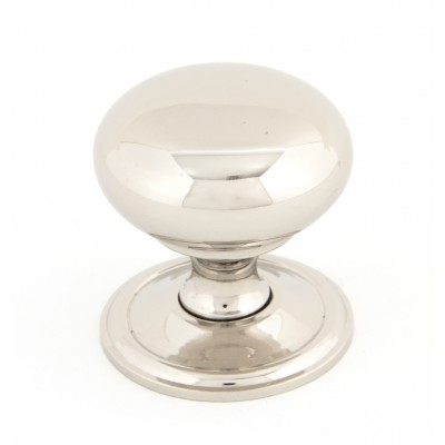 From The Anvil - Polished Nickel Mushroom Cabinet Knob - 38mm 83878