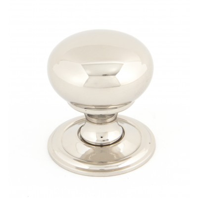 From The Anvil - Polished Nickel Mushroom Cabinet Knob - 32mm 83884