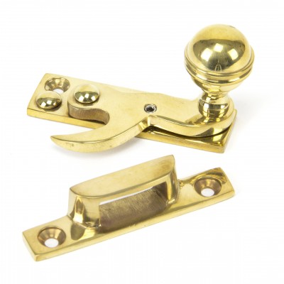 From The Anvil - Polished Brass Prestbury Sash Hook Fastener 83889