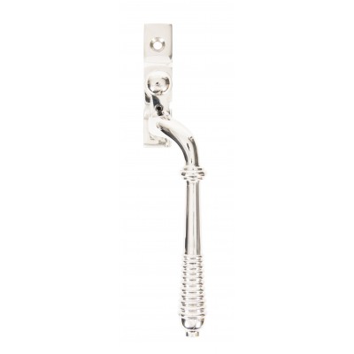 From The Anvil - Polished Nickel Reeded Espagnolette Fastener - Right Hand - 83916