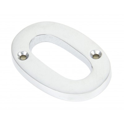 From The Anvil - Satin Chrome Numeral - 0 - 83920