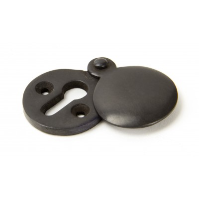 From The Anvil - Aged Bronze 30mm Round Escutcheon 83951