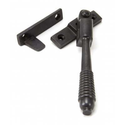 From The Anvil - Aged Bronze Night Vent Locking Reeded Fastener 83971