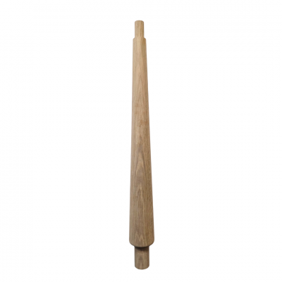 PST5 ROUND TAPERED HALF NEWEL POST