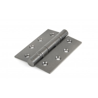 From The Anvil - Pewter 4" Ball Bearing Butt Hinge (Pair) 9002