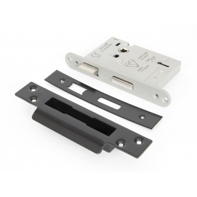 From The Anvil - Black 3" 5 Lever Heavy Duty BS Sash Lock 90053
