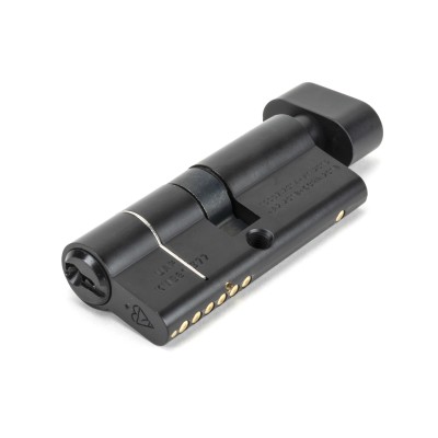 From The Anvil - Black 35/35 6-Pin Euro Cylinder/Thumbturn KD 90232