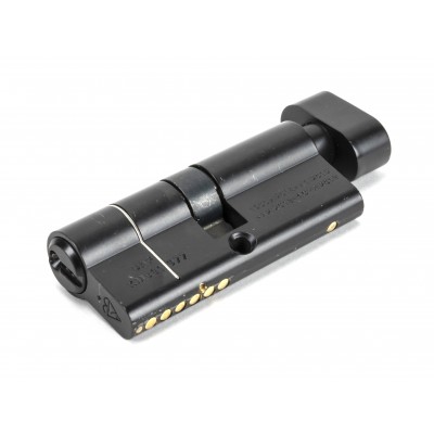 From The Anvil - Black 35/35 6-Pin Euro Cylinder/Thumbturn KA 90240