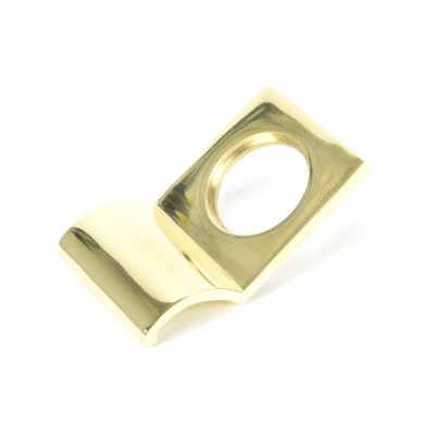From The Anvil - Polished Brass Rim Cylinder Pull 90283