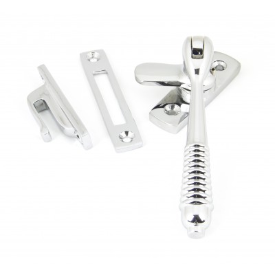 From The Anvil - Polished Chrome Locking Reeded Fastener 90329
