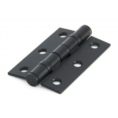 From The Anvil - Black 3" Ball Bearing Butt Hinge (Pair) 91041