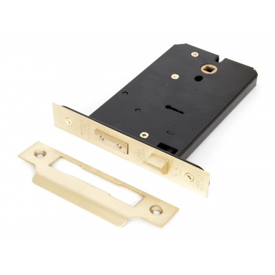From The Anvil - Polished Brass 6" 5 Lever Horizontal Sash Lock 91073