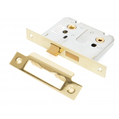 From The Anvil - Electro Brassed 3" Bathroom Mortice Lock 91084