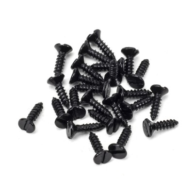 From The Anvil - Black 6 x 1/2" Countersunk Screws (25) 91154