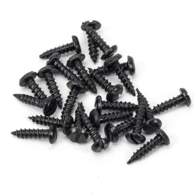 From The Anvil - Black 6 x 1/2" Round Head Screws (25) 91156
