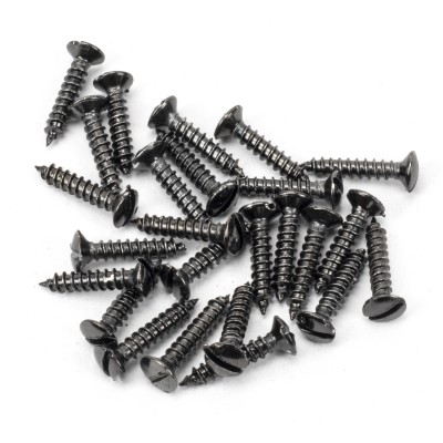 From The Anvil - Dark Stainless Steel 6 x 3/4" Countersunk Raised Head Screw (25) 91228