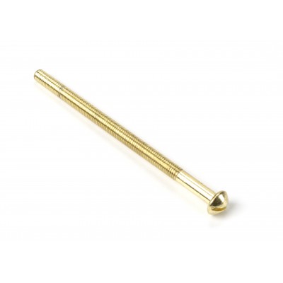 From The Anvil - Polished Brass M5 x 90mm Male Bolt (1) 91270