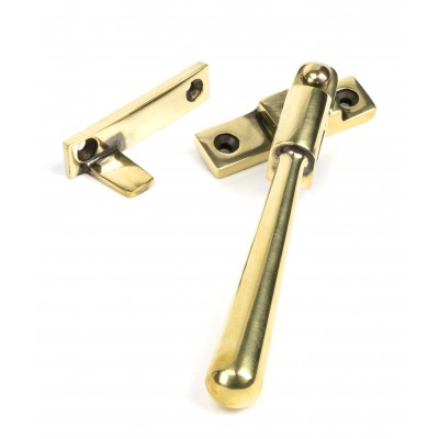 From The Anvil - Aged Brass Night Vent Locking Newbury Fastener 91442