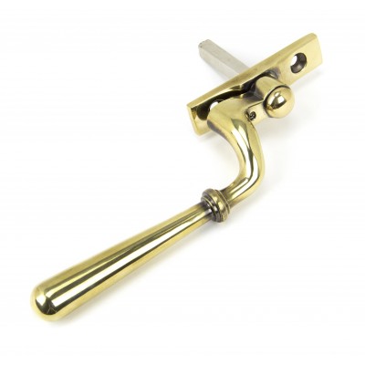 From The Anvil - Aged Brass Newbury Espagnolette Fastener - Right Hand - 91443