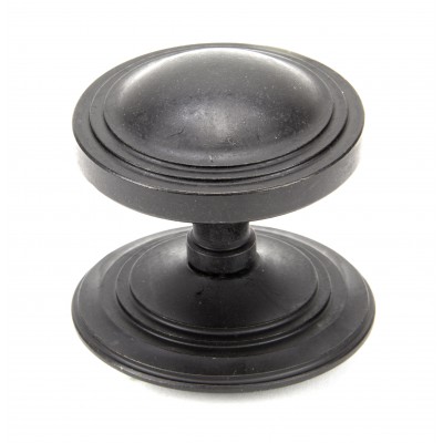 From The Anvil - External Beeswax Art Deco Centre Door Knob 91486