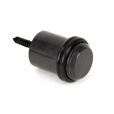 From The Anvil - Aged Bronze Floor Mounted Door Stop 91517
