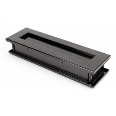 From The Anvil - Black Traditional Letterbox 91526