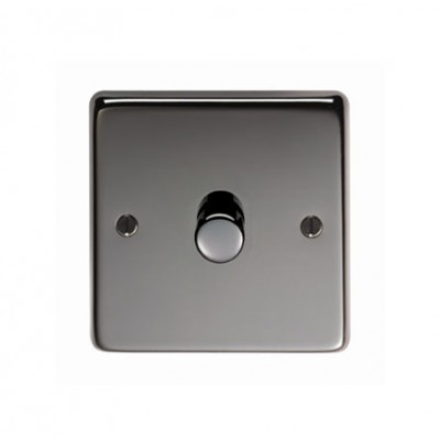From The Anvil - Brushed Nickel Single LED Dimmer Switch 91796