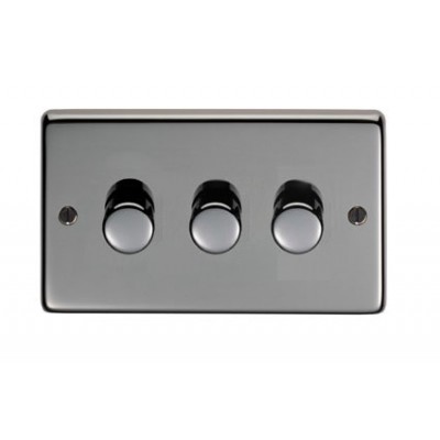 From The Anvil - Brushed Nickel Triple LED Dimmer Switch 91813