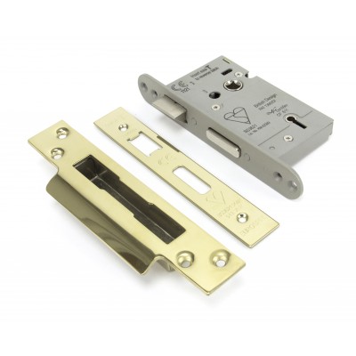 From The Anvil - PVD 3" 5 Lever Heavy Duty BS Sash Lock 91827