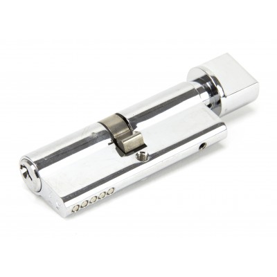 From The Anvil - Polished Chrome 40/40 5-Pin Euro Cylinder/Thumbturn 91872