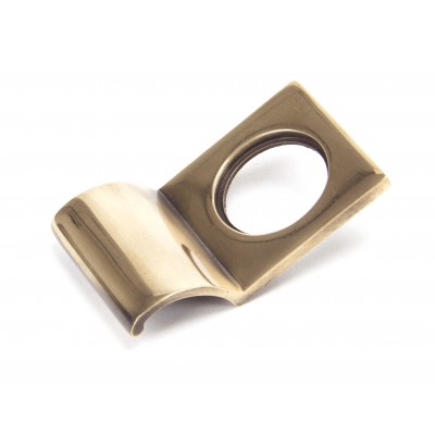 From The Anvil - Polished Bronze Rim Cylinder Pull 91937