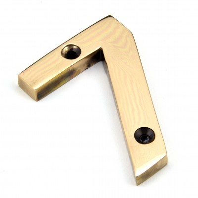 From The Anvil - Polished Bronze Numeral - 7 - 92027
