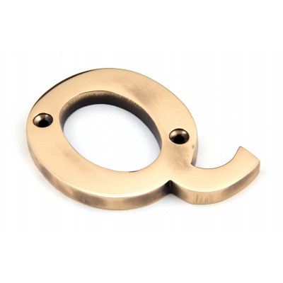 From The Anvil - Polished Bronze Letter - Q - 92031Q