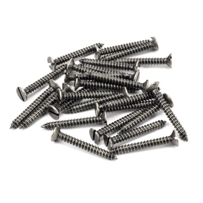 From The Anvil - Pewter 8 x 1 1/4" Countersunk Screws (25) 92953