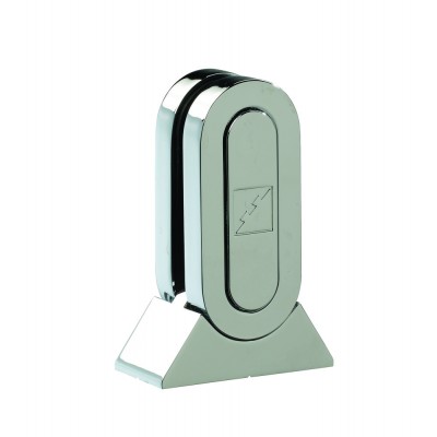 Richard Burbidge MMGPS8 Fusion Chrome Glass Panel Bracket (pack of 8)