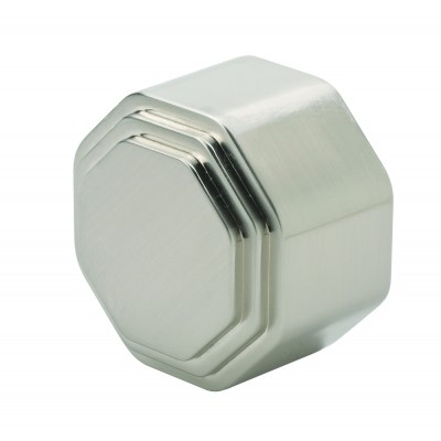 Richard Burbidge RHR05BN Handrail End Cap - Octagonal Brushed Nickel 54mm