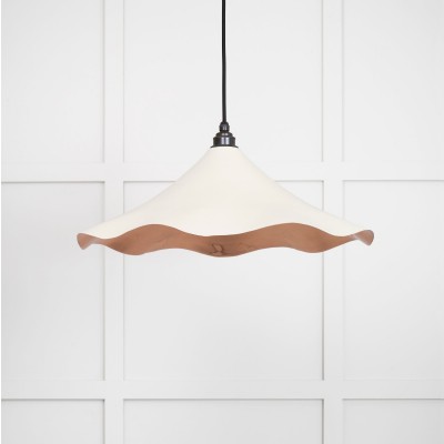 From The Anvil - Smooth Copper Flora Pendant in Teasel 49729STE
