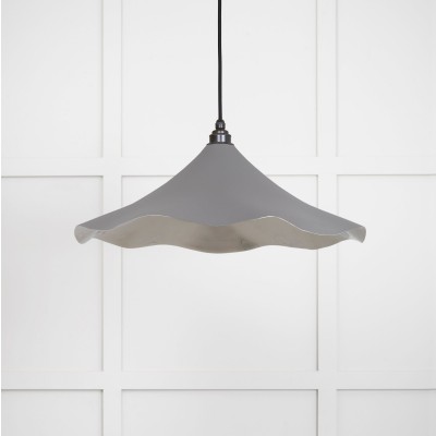 From The Anvil - Smooth Nickel Flora Pendant in Bluff 49730SBL