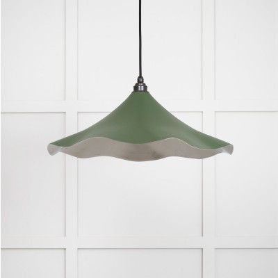 From The Anvil - Smooth Nickel Flora Pendant in Heath 49730SH